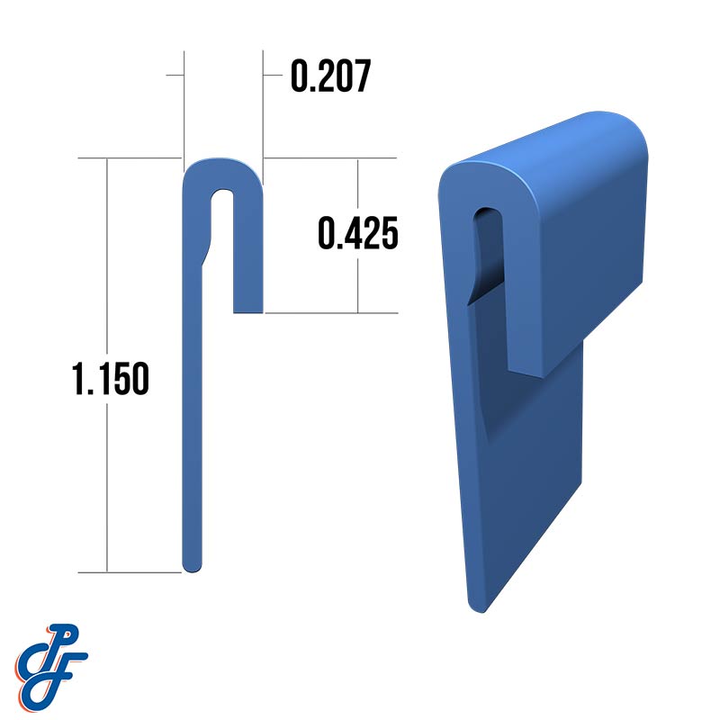 Wilkes Pool Liner Bead - Onground and Semi-Inground