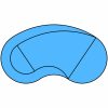 Pool Fits Inground Kidney