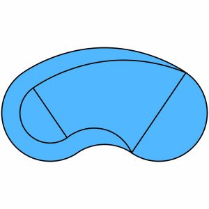 Pool Fits Inground Kidney