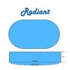 Radiant Swimming Pool Oval Flat Bottom Diagram