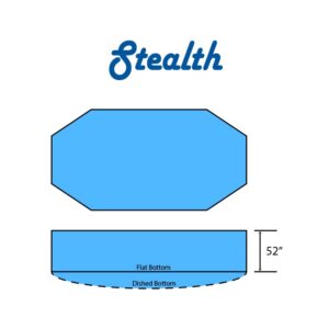Stealth Swimming Pool Grecian Flat Bottom Diagram