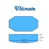 Ultimate Swimming Pool Grecian Flat Bottom Diagram