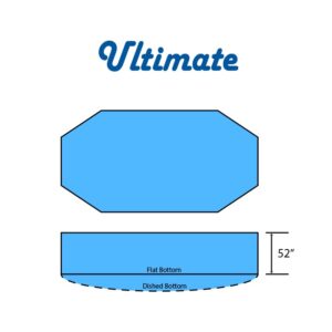 Ultimate Swimming Pool Grecian Flat Bottom Diagram