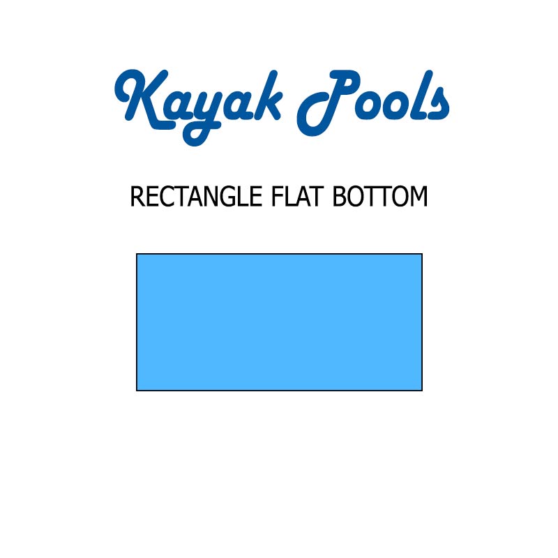 Kayak Pools Rectangle Flat Bottom Shape Image