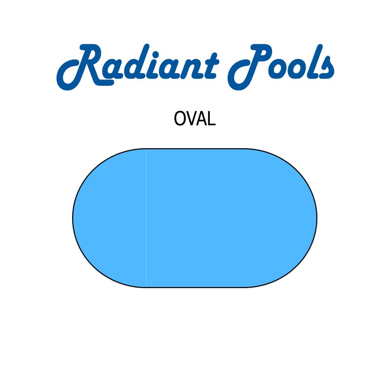 Radiant Pools Oval Shape Image