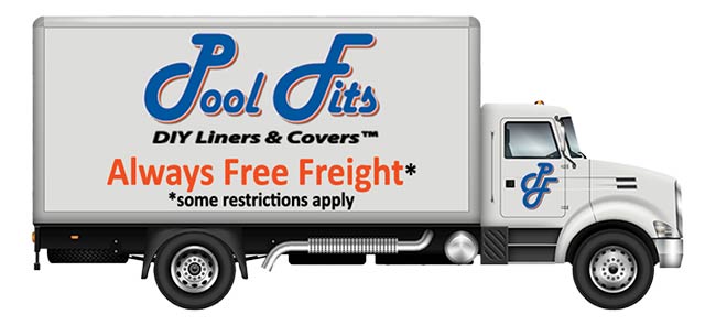 Pool Fits Free Freight