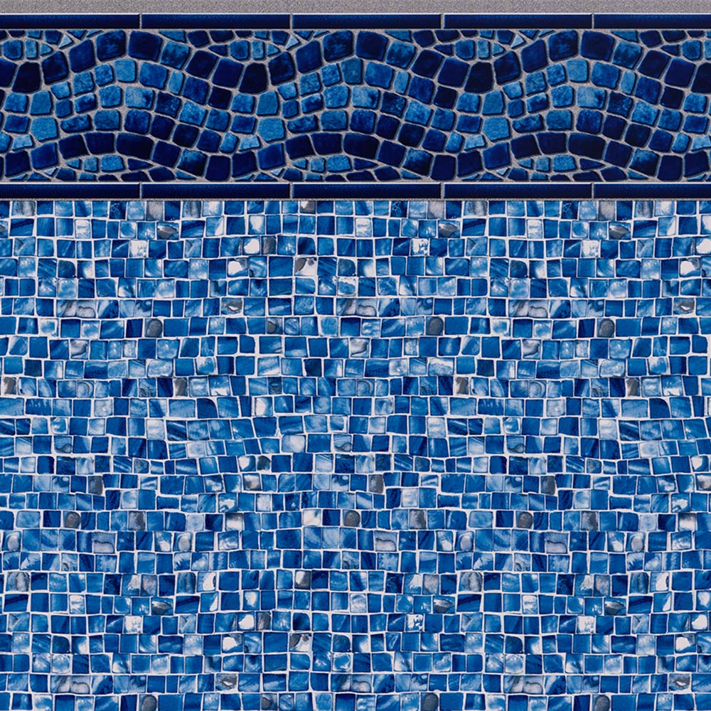Pool Fits Waterfall Tile Oyster Bay Silver Floor Inground Pool Liner Pattern