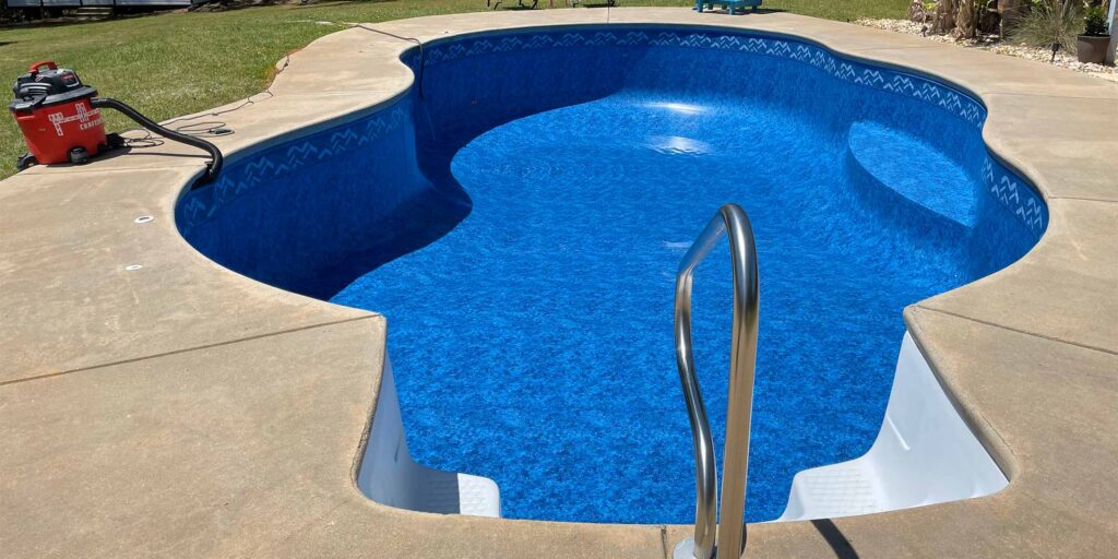 Inground Free-Form Replacement Liner from Pool Fits