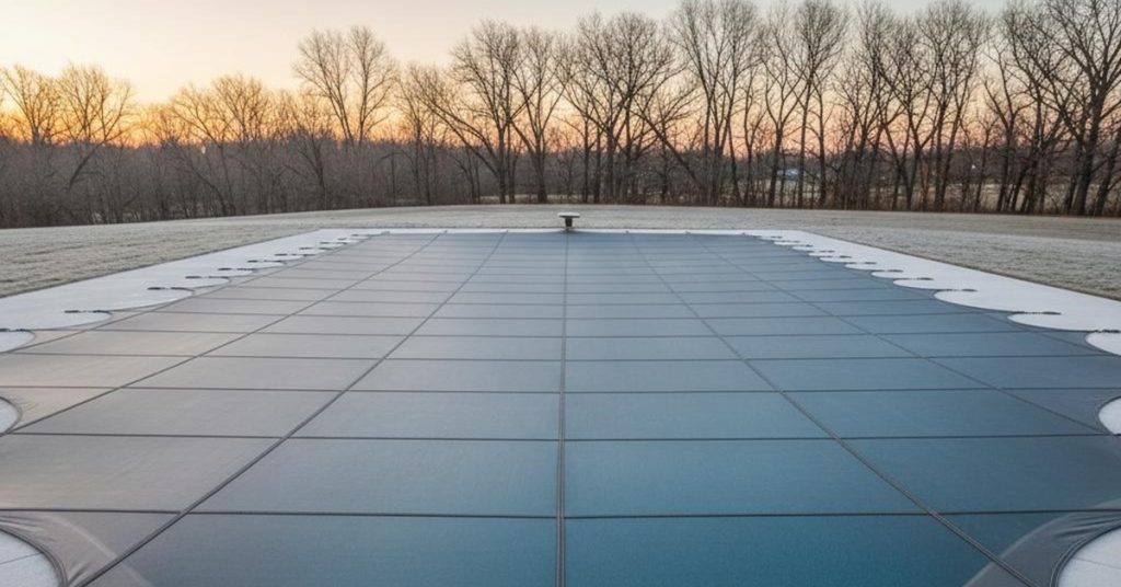 Why Your Pool Safety Cover is Your Liner's Best Friend This Winter