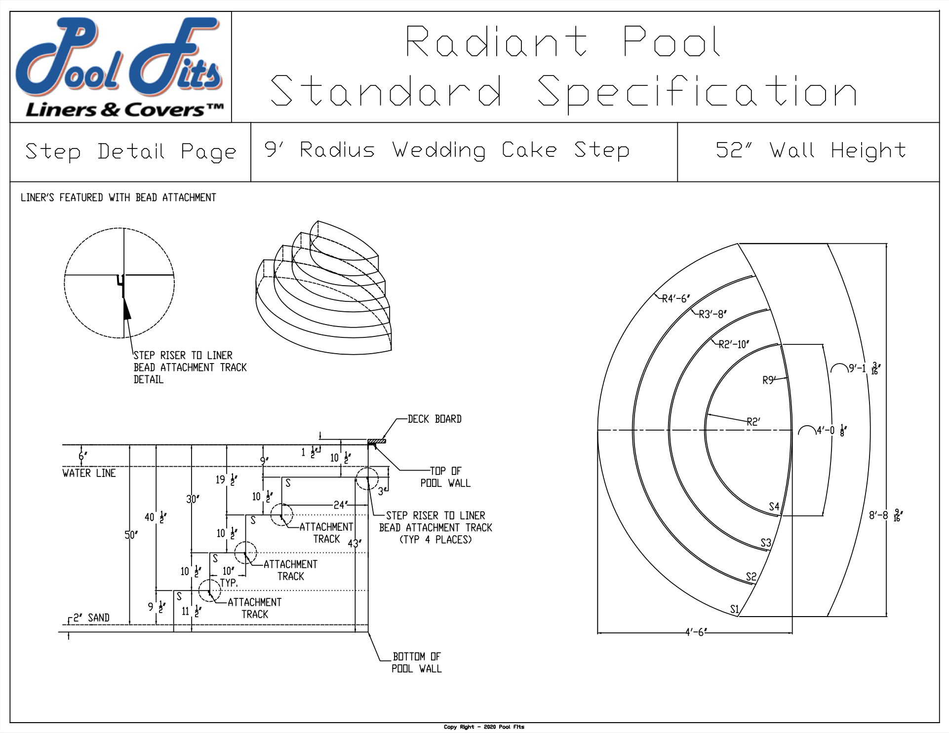 Radiant 9' Wedding Cake Step
