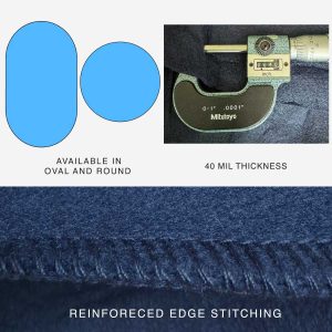 Pool Protect Measured Thickness