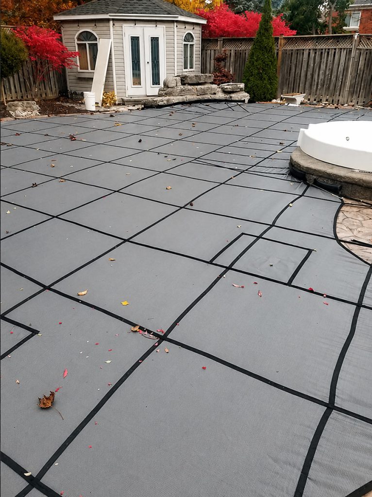 Custom Inground Pool Safety Covers Testimonial - Canada