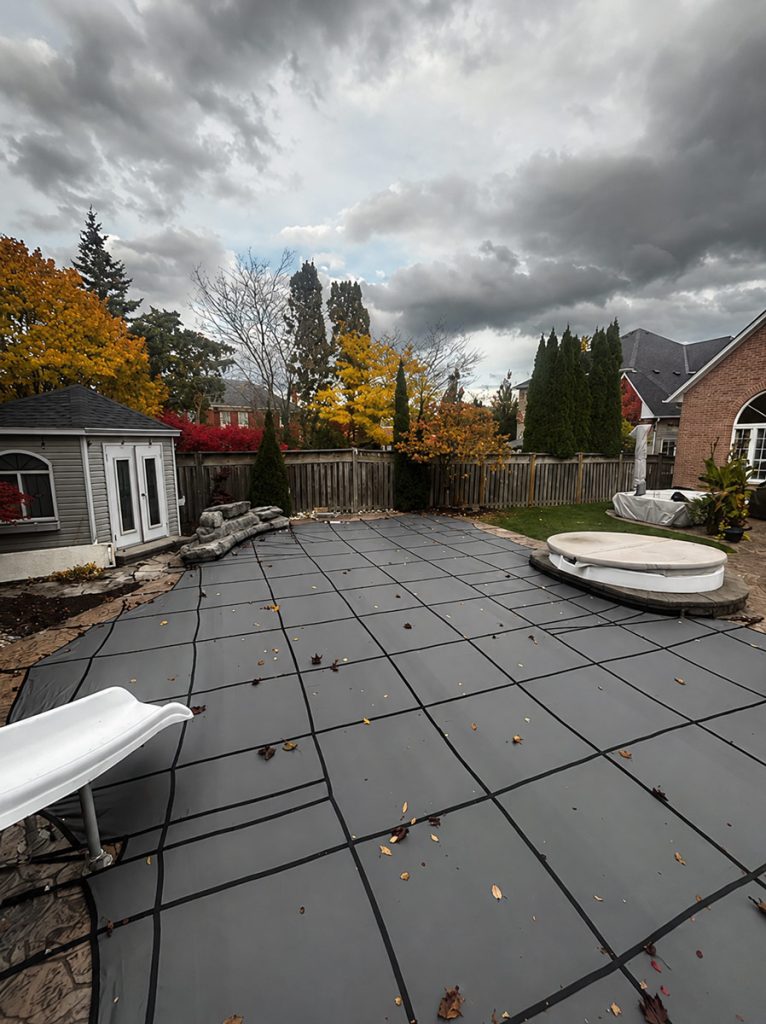 Custom Inground Pool Safety Covers Testimonial - Canada