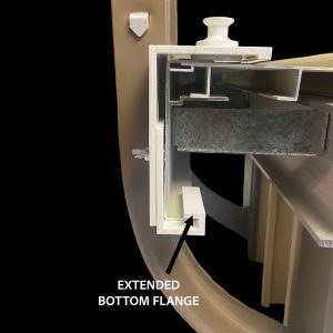 Wilkes & Gibraltar Safety Cover Mounting Bracket Attached - Pool Fits
