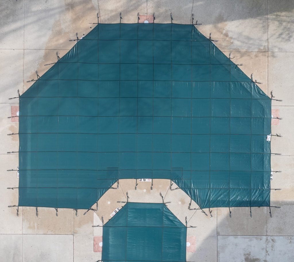 Custom Commercial Safety Cover Pool After Image - Pool Fits